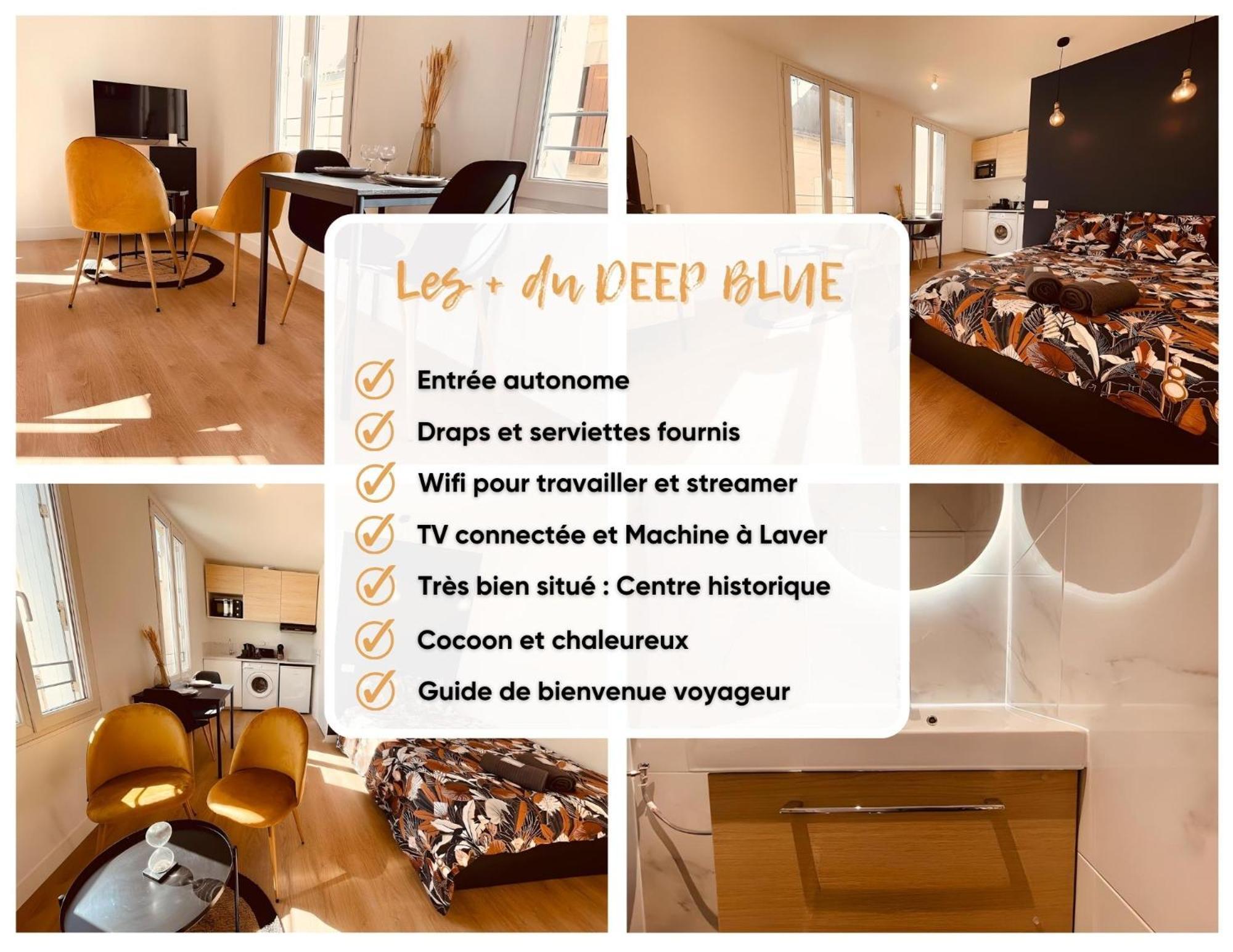 Le Deep Blue - Home Homy Niort Exterior foto